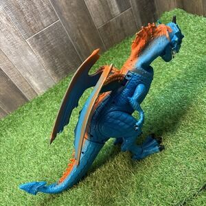 Zuru Robo‎ Alive Blue Dragon Interactive Toy #7196 Tested Works